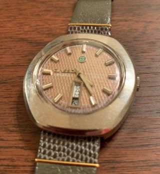 GINSBO Matic COASTGUARD 303 Automatic Men’s Swiss Watch w/ Day & Date 25 Jewels 2