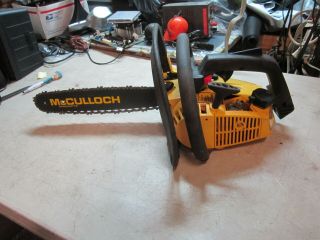 Vintage Collectable Parts Chainsaw,  Mcculloch 310