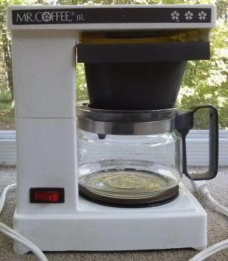 Mr.  Coffee Jr 4 Cup Automatic Brewing Maker - Vintage,  Box.