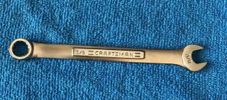 Vintage Craftsman 3/8 " Combination Wrench 12 Pt Vv 44693 Nr