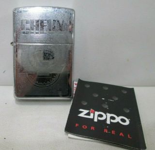 Zippo Bradford Pa Lighter H 04 " Chevy " Lighter