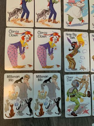 Vintage 1960 ' s Whitman Old Maid Card Game with Case 3