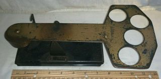 Antique 4 Hole Abc Egg Scale Vintage Unusual Farm Grader Tool Chicken Poultry