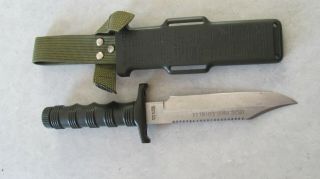 Big Vintage 21 - 034 Japan Special Forces Survival S.  A.  Bowie Knife Hunting Knives