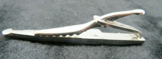 Vintage Silver Tone Hickok Submarine Tie Clasp Bar Clip GD General Dynamics 2