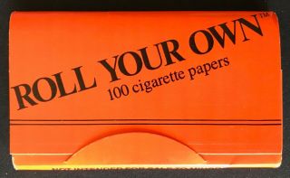 Roll Your Own 100 Leaves L Lacroix Fils Papiers A Cigarette Rolling Papers