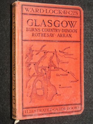 Glasgow; 1938 - 39 Vintage Scottish Tour Guide Inc Dunoon,  Rothesay,  Arran,  Maps
