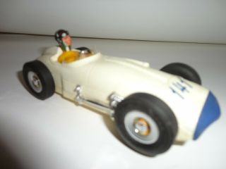 Vintage Marx Slot Car 1/32 White Indy Racer