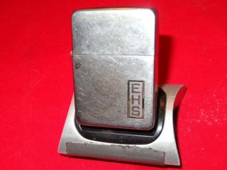 Vintage 1937 - 1941 Zippo Lighter 2032691 Repaired Hinge Factory Monogram