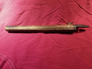 Antique Brass Pistol Barrel London Gun Part