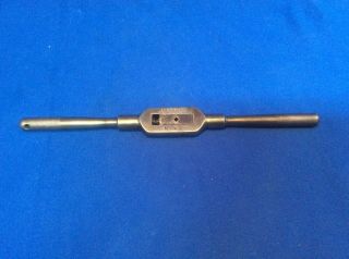 Vintage Gtd Greenfield No 5 Tap Handle 11  Long Tap Wrench Made In Usa