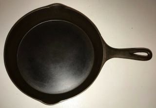 Vintage WAPAK ONETA Brand No.  8 Cast Iron Skillet With A Heat Ring 1912 To 1926 2