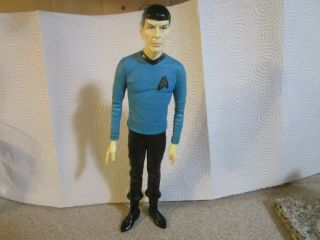 Vintag 1991 Star Trek Mr.  Spock 11 " Plastic Pvc Figurine Doll