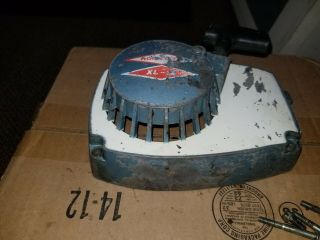 Vintage Homelite Xl 12 Chainsaw Rewind Starter Recoil Part on off switch 3