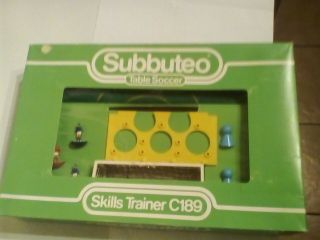 Vintage Subbuteo 1980s Skills Trainer Set C189 Boxed.