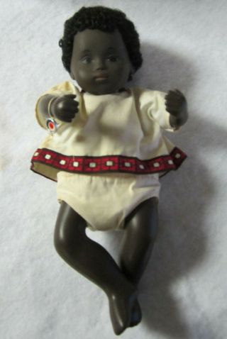 Sasha Black Baby Morgenthaler Doll.  England W / Wrist Tag