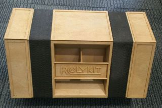 Rolykit Vintage Roly Kit Roll Up Storage Box Kit Craft Fishing Tools Sewing