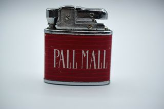 Pall Mall Famous Cigarettes Continental Lighter Red Japan Advertising Butane