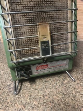 Vintage Camping Coleman 5445c700 Portable Propane Catalytic Heater May 1979