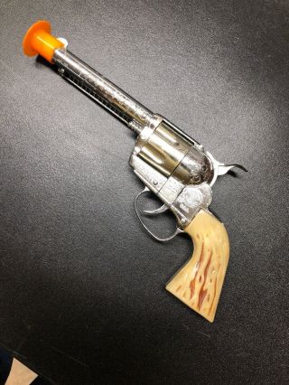 Vintage Fanner 50 Western Cowboy Toy Cap Gun Pistol By Mattel U.  S.  A
