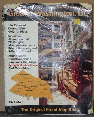 2003 Adc Street Atlas Of Greater Washinton Dc