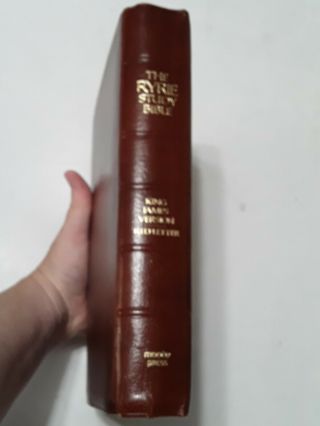Vintage The Ryrie Study Bible King James Version Moody Press 2