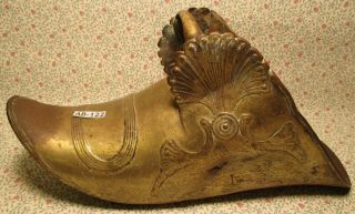 1700 ' s Antique Ornate Bronze Spanish Conquistador Saddle Stirrup 2