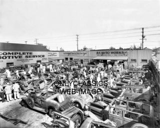 1929 A - 1 Auto Parts Vintage Hot Rod Junkyard Parts Service 8x10 Photo California