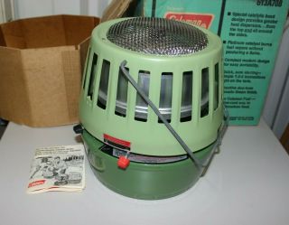 Vintage Coleman Catalytic Heater 513a708 3000 - 5000 Btu W/ Box