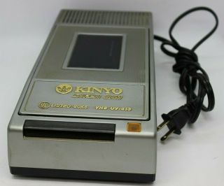 Kinyo Uv 413 Slim Vhs Video Cassette Vcr Rewinder Vintage