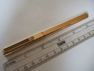 Lovely Top Quality Vintage Dunhill Gold Plated Ballpoint Pen