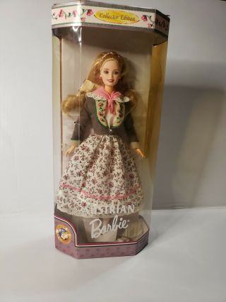 1998 Dolls Of The World Austrain Barbie Vintage Ripped Box