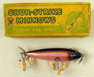 Vintage Shur Strike Fishing Lure Im - 5