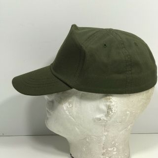 VTG Vietnam Era 7 - 1/4 US Army Military Green Field Cap Hat Ace MFG Co 9 - 2031 - C 2