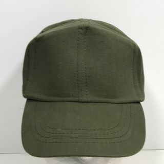 VTG Vietnam Era 7 - 1/4 US Army Military Green Field Cap Hat Ace MFG Co 9 - 2031 - C 3