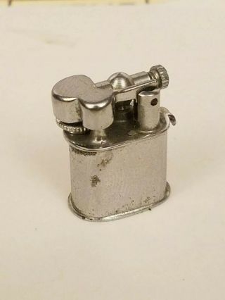 ⭐ Collectible Vintage Silver Mini Lift Arm Lighter ⭐