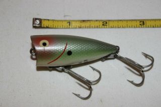 Vintage Heddon Chugger Jr 2 1/4 " Fishing Lure Shad Color