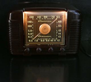 Crosley Model 66TA Antique Bakelite AM/ Short Wave Radio 1946 Recently Serviced 2
