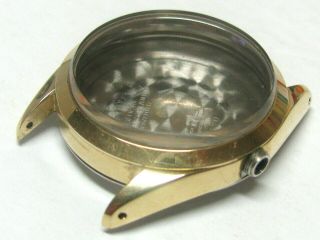 Vintage Rolex 5520 14k Gold Shell Compete Empty Case Keeps