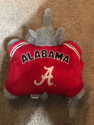 University Of Alabama Crimson Tide Elephant Pillow Pet Euc Ncaa Large