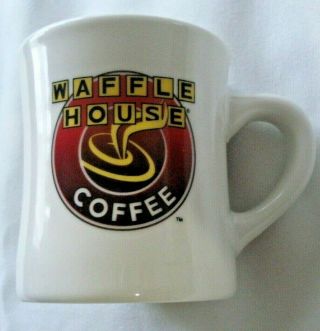 Vintage Tuxton Rounded Waffle House Coffee Cup Heavy Ceramic Mug