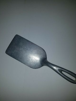 Vintage Wagner Ware Cast Aluminum Lard Ladle Spatula Butter Paddle Spoon