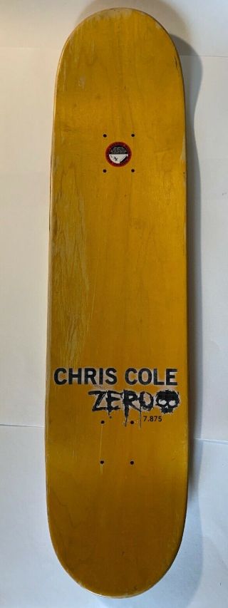 Zero Chris Cole Skateboard Deck Marilyn Monroe 2