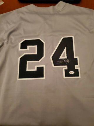 Ny Yankees Tino Martinez Signed 1996 World Series Jersey - Psa Certified