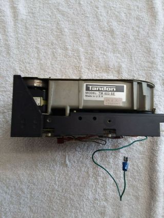 Tandon Tm 603 Se Vintage 5.  25” Floppy Drive