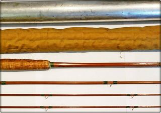 8.  5 Foot Goodwin Granger Co Special 3/2 Bamboo Fly Rod In Tube Soft Action 3