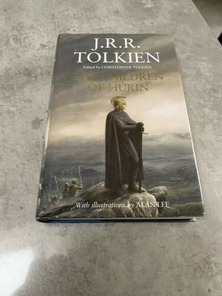 The Children Of Hurin J R R Tolkien 1st Uk Ed Hardback Book & Map 2007