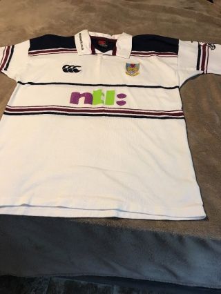 Vintage Canterbury Of Zealand Rugby Polo Shirt Men 