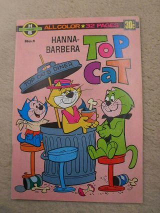 Top Cat Tc Benny Vintage Hanna Barbera Colour Comic No.  1