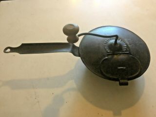 Antique Coffee Roaster Pan For Peanuts Or Chestnuts Aafa